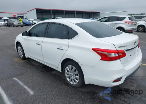 2016 Nissan Sentra S из США, поврежденный, VIN 3N1AB7AP7GY333852